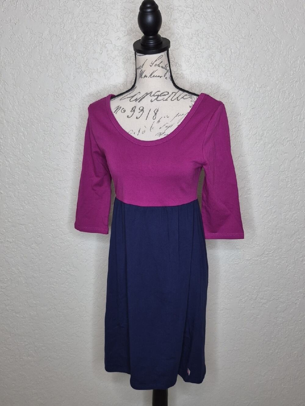Lolly Wolly Doodle‎ Colorblock Dress Size S